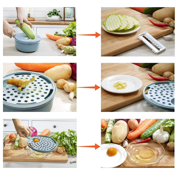 BowLift | 9 Sets Multi-Function Vegetable Slicer