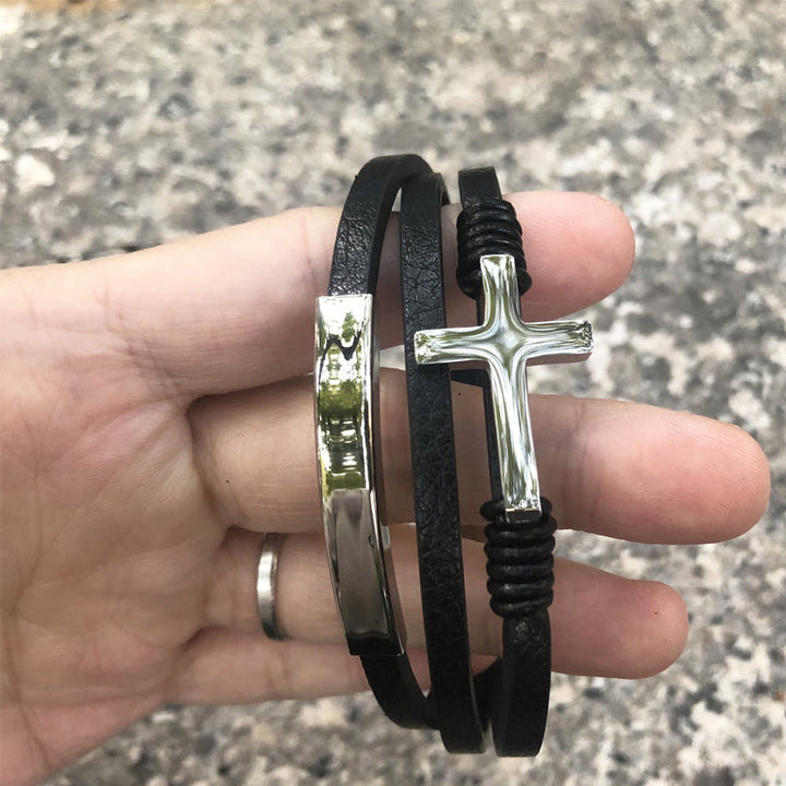 BowLift | Multi-layered cross bracelet