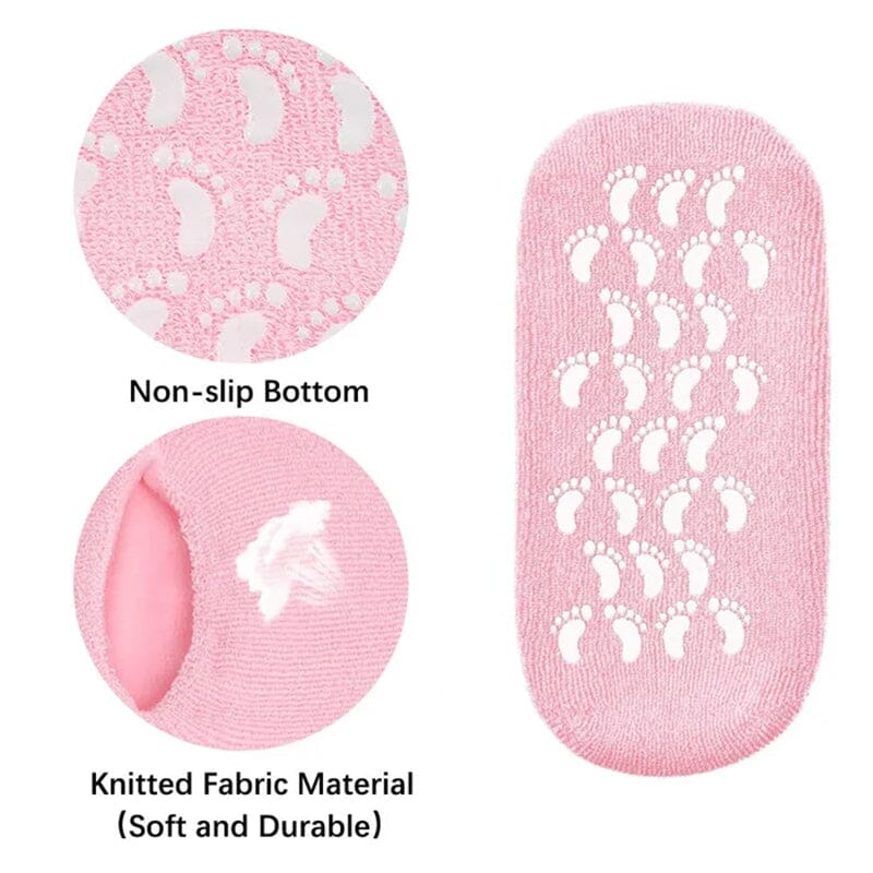 Moisturizing socks with gel lining Bowlift
