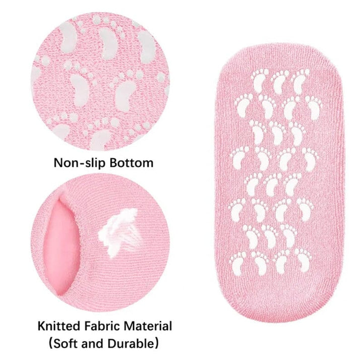 Moisturizing socks with gel lining Bowlift