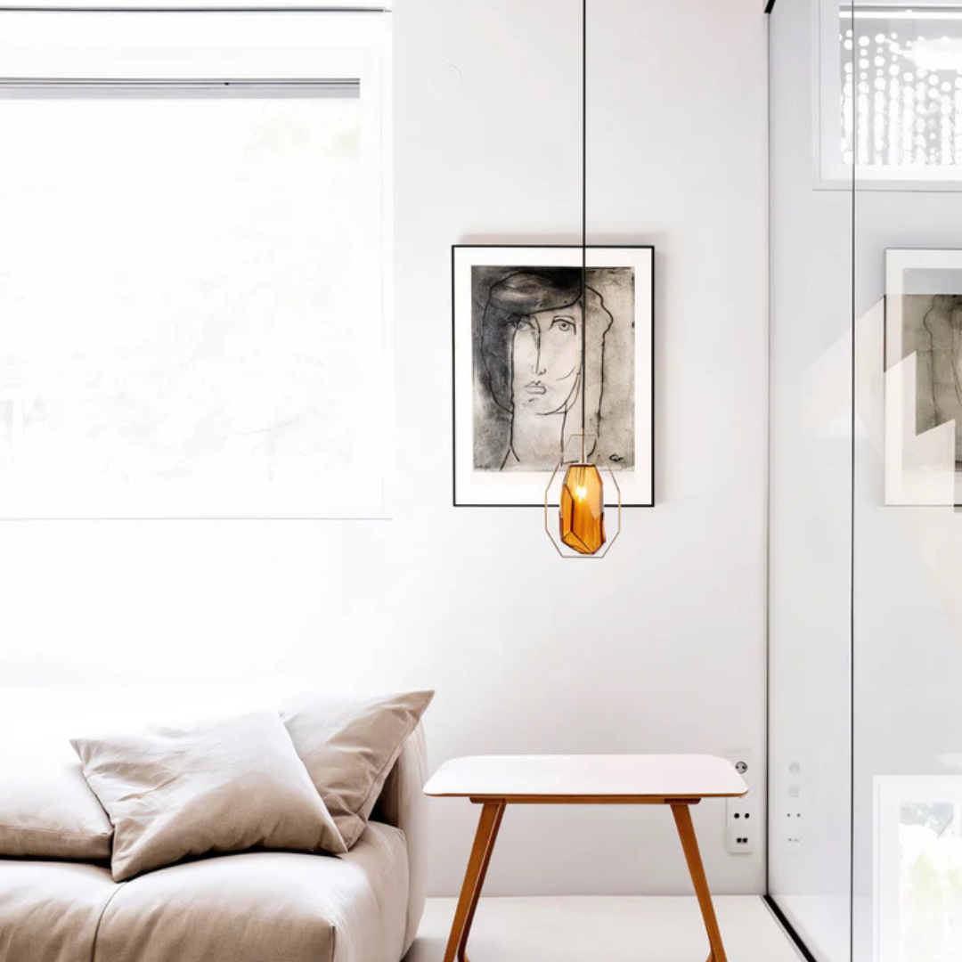 BowLift | Minimalistic Glass Pendant Light