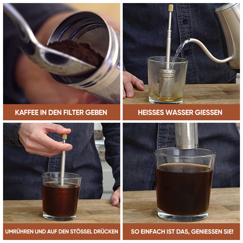 BowLift | Manual coffee filter made of stainless steel