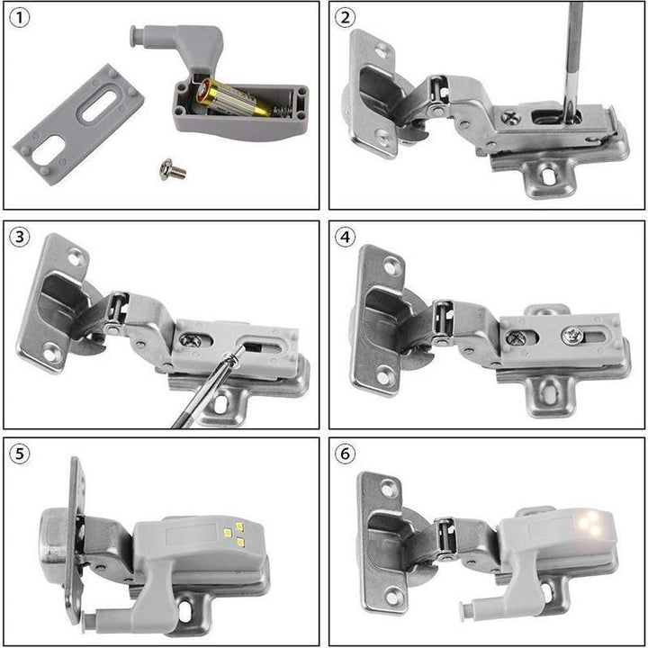 Smart Sensor Wardrobe LED Light (10 PIECES) Bowlift