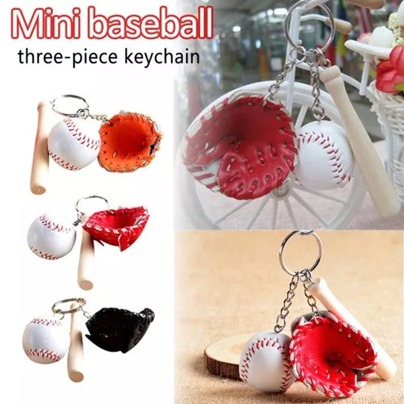 Creative Baseball Keychain Bowlift