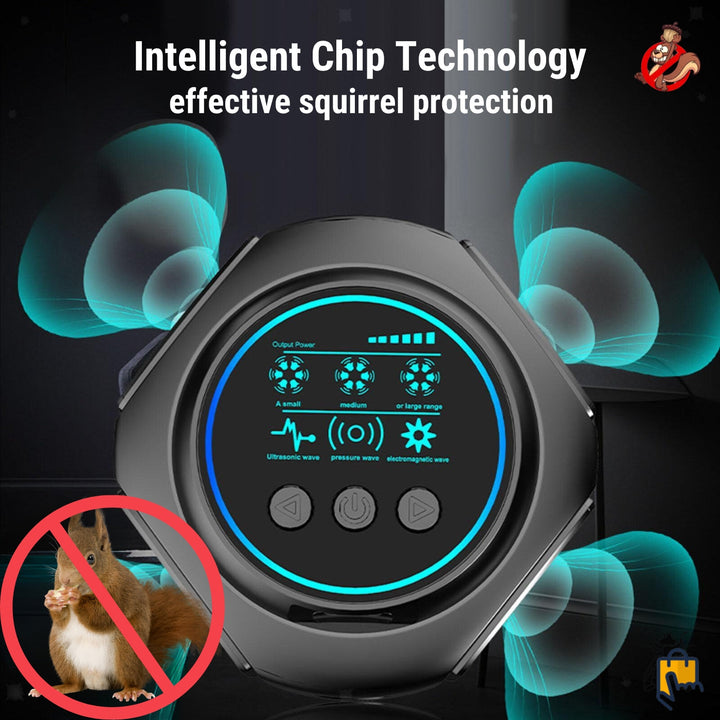 BowLift | Smart Squirrel Indoor Repeller | 360° Coverage. Ultrasonic Technology & Safe for Home Use