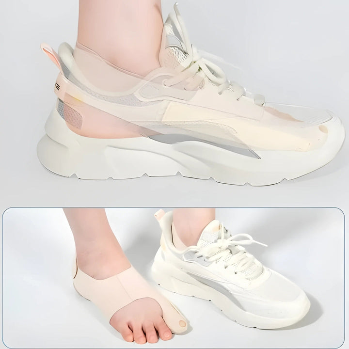 Pain-Reducing Gel Padding – Ultra-Slim Stretch Fabric – Everyday Comfort and Alignment for Bunions Bowlift