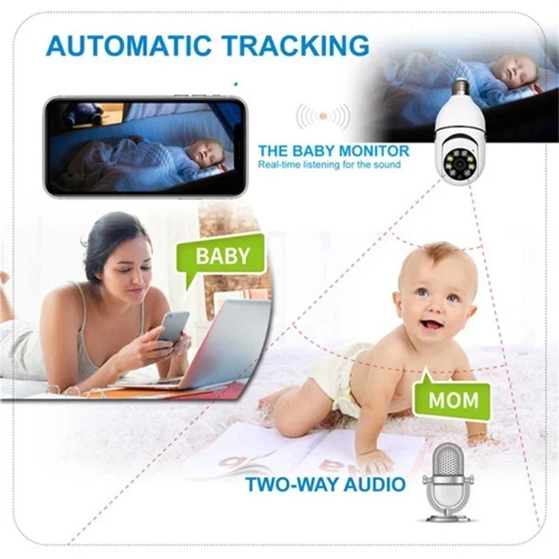 BowLift | Home Light Bulb Camera (TF card not included)