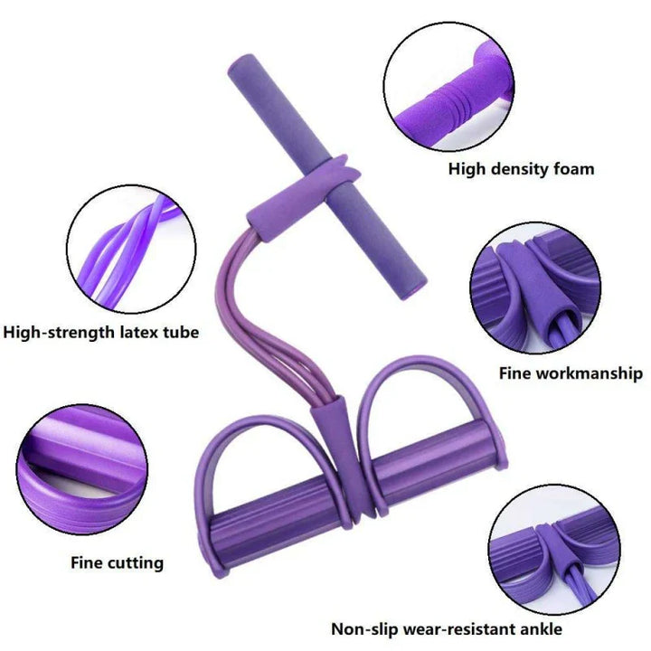 Pull Rope Ab Exerciser Tummy Trimmer Bowlift