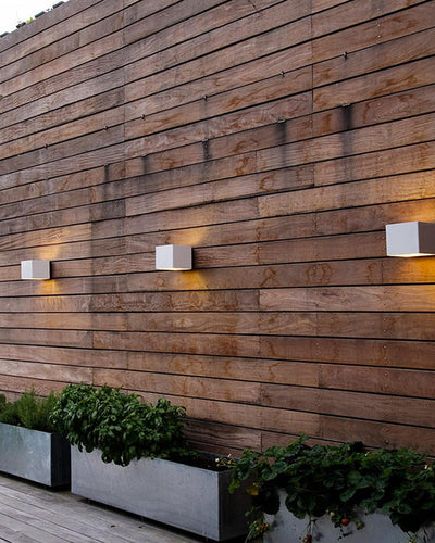 BowLift | LED Outdoor Up Down Wall Light | Waterproof Metal Fixture for Patio. Garden & Entryway Illumination