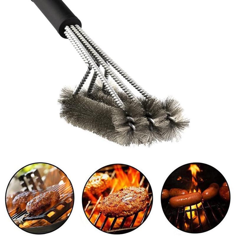 360° Rotatable 18" BBQ Clean Grill Brush | Bowlift
