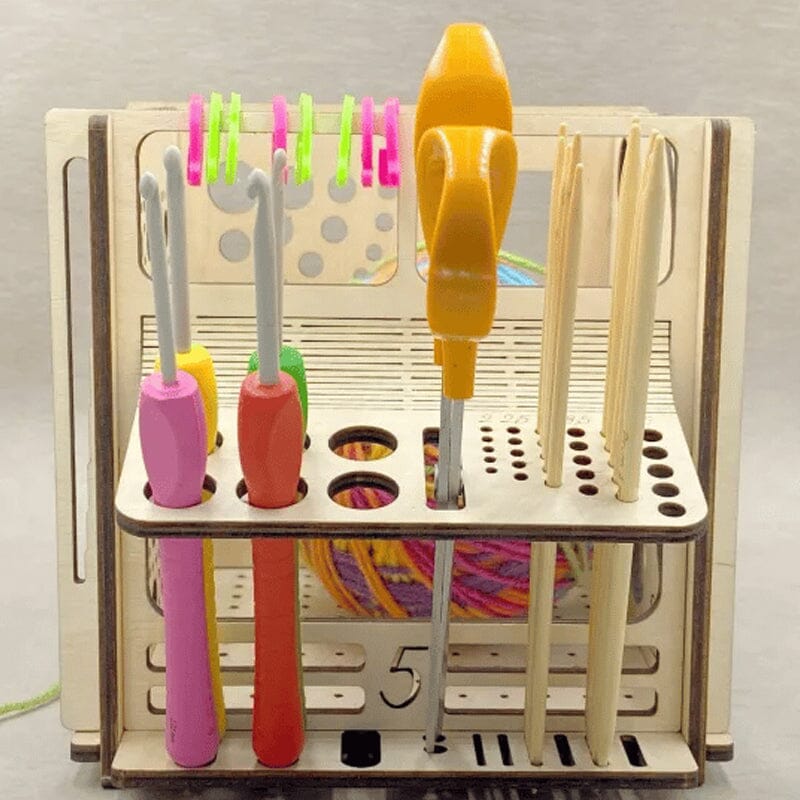 Wood bowl All-in-One – Multifunctional knitting tool | Bowlift
