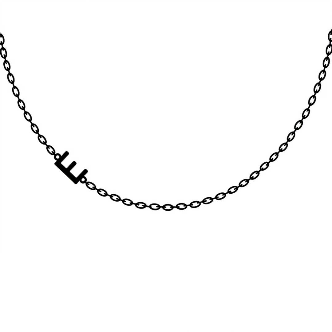 BowLift | Personalized Off Center Letter Necklace