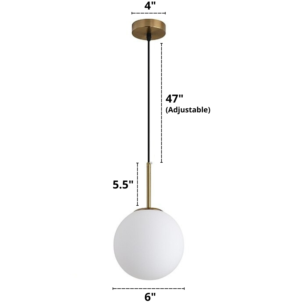 Nordic Glass Pendant Lamps | Bowlift