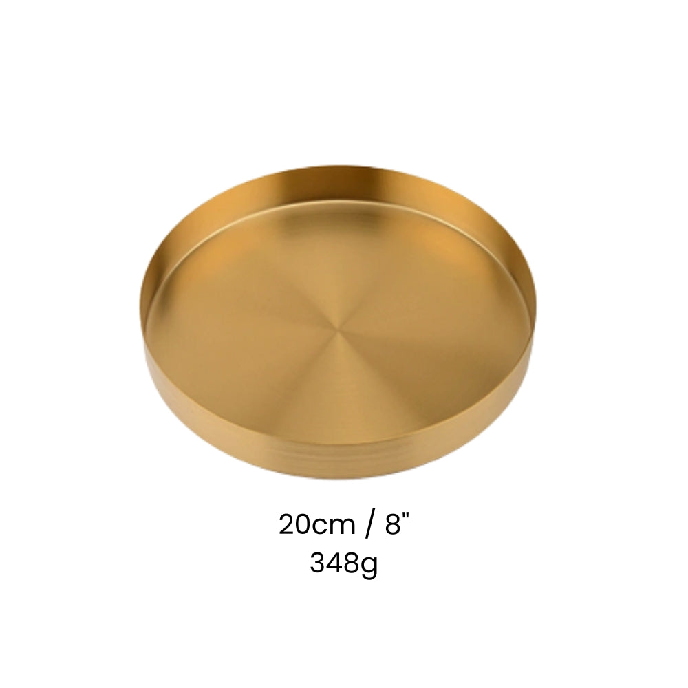 BowLift | Gold Stainless Steel Tray