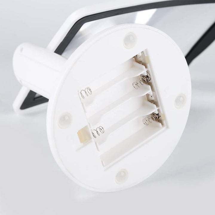 Hands-free desk magnifier with LED Bowlift