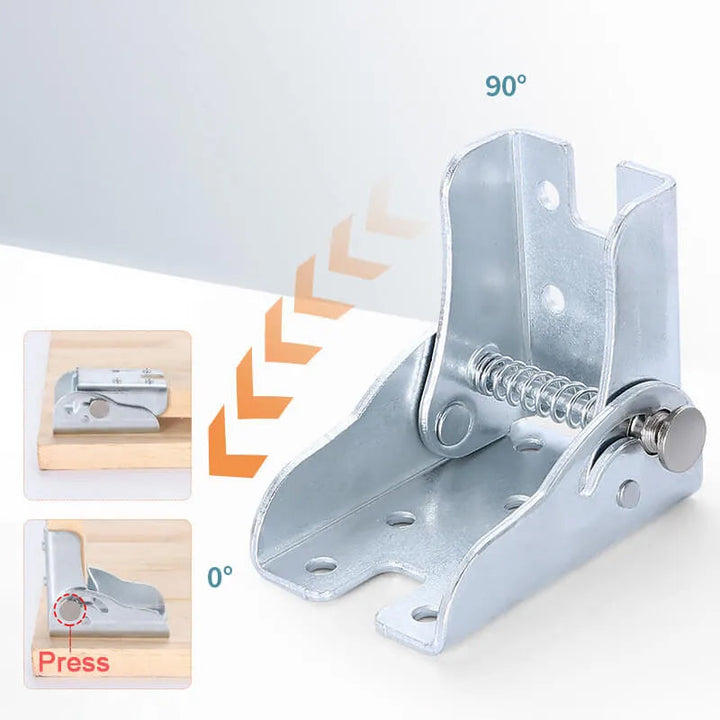 BowLift | 90° self-locking folding hinge