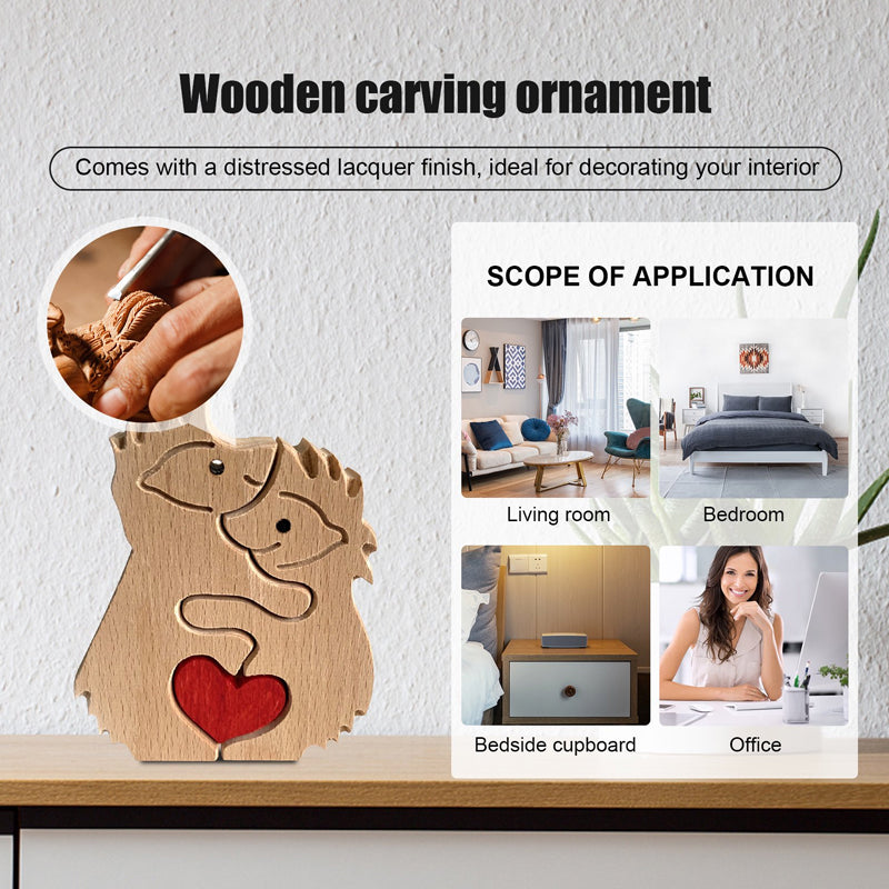 BowLift | Mother's Day Animal Wooden Ornament