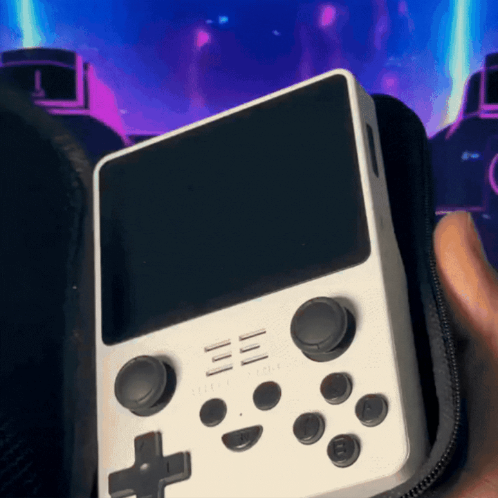 BowLift | Retro Handheld Gaming Console | 400+ Classic Games | Compact & Portable Design | PixelPlay
