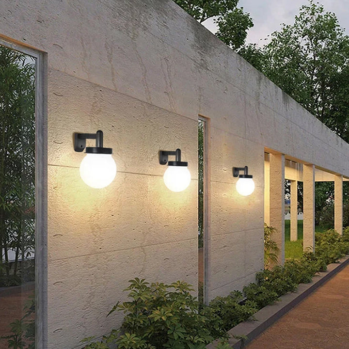 BowLift | Solar Wall Sphere Light (2 pieces)