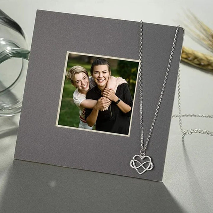 BowLift | Love Bow Non-biological Sister Necklace Best Friend Necklace