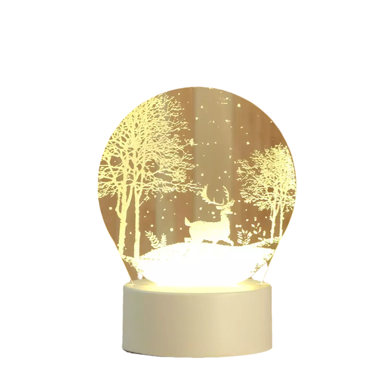 3D Night Light Usb Bowlift