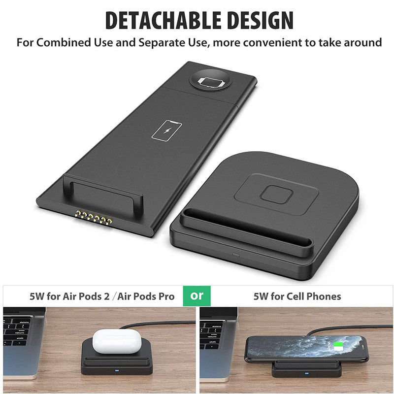 BowLift | 3 in 1 Wireless Charging Station Suitable for iPhone
