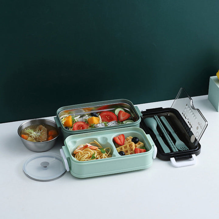 BowLift | Portable Three Stackable Lunchbox