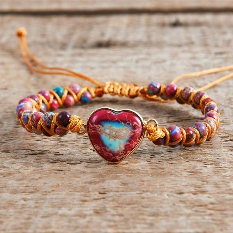 BowLift | Passionate Heart-Jasper Bracelet