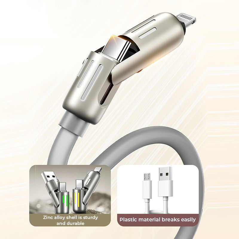 BowLift | 240W 4-in-1 USB C Cable