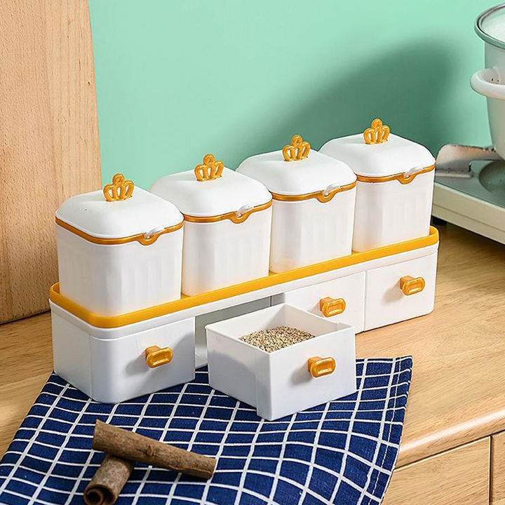 Double spice box set with drawers | Bowlift