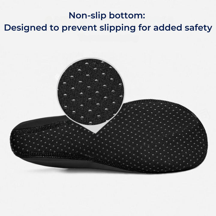 AquaGuard Water-Resistant Swimming Shoes | Lightweight Non-Slip Foot Protection - Beaches - Pools - Water Sports Bowlift