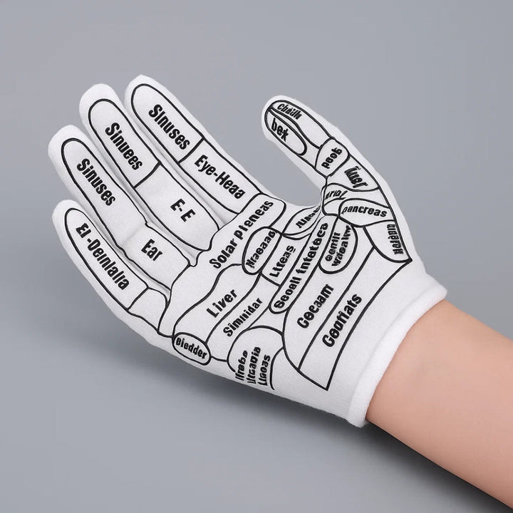 Hand Pain Relief – Boost Circulation – Elastic Non‑Slip Fit – Acupressure Massage Therapy for Sore Hands at Home Bowlift