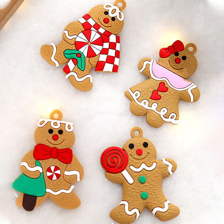 BowLift | Gingerbread Man Christmas Tree Ornament
