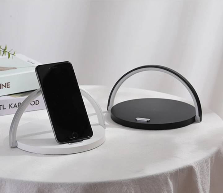 Bowlight Design™ - Stylish 3-in-1 Night Light with Qi Charger Bowlift
