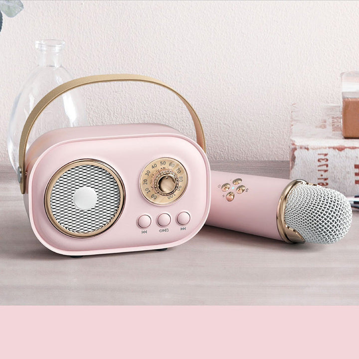 BowLift | Mini Karaoke Machine & Bluetooth Speaker With Wireless Microphone