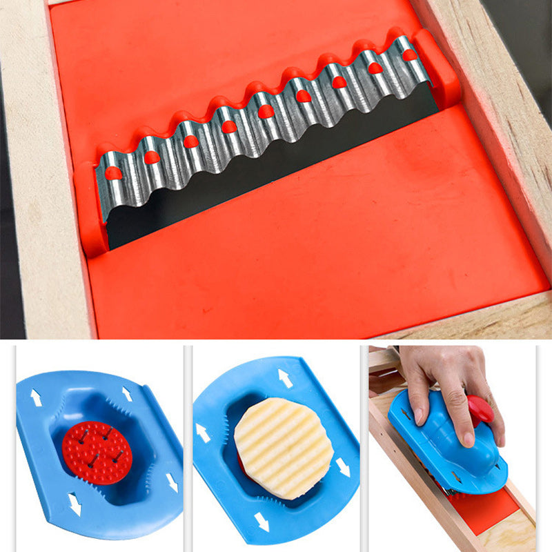 BowLift | Wooden Handle Potato Chips Slicer