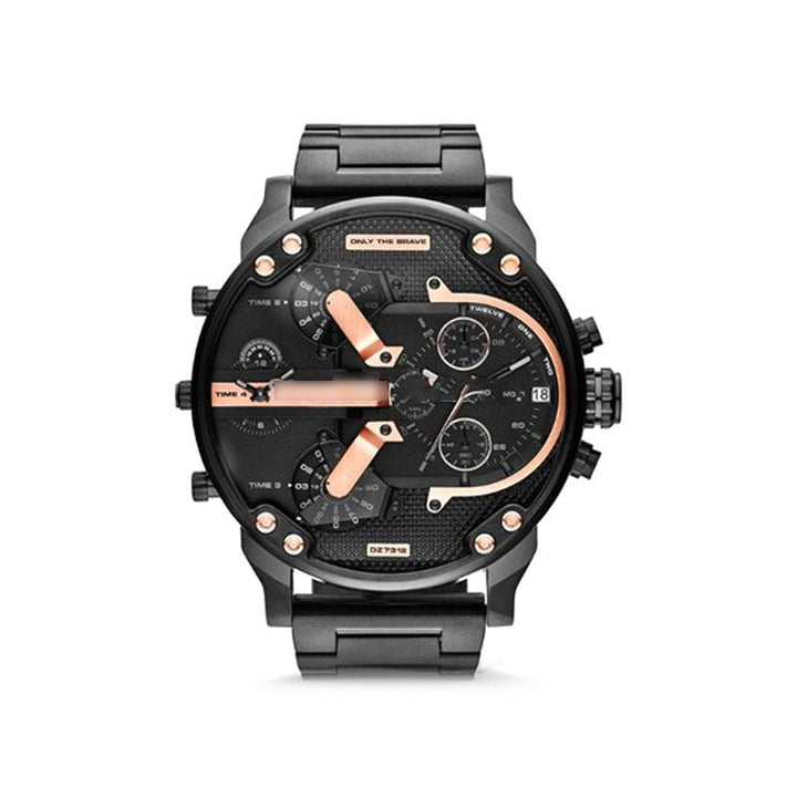 BowLift | Stainless Steel Chronograph Quartz Watch – Elegant Men’s Luxury Timepiece