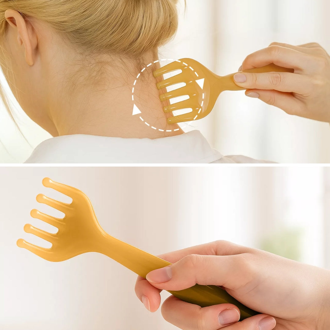 Boost Hair Growth – Silicone Bristles – Tangle-Free Comfort – Improve Circulation – At-Home Care Bowlift