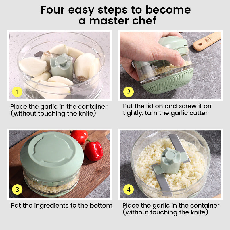 Mini Manual Garlic Pounder | Bowlift