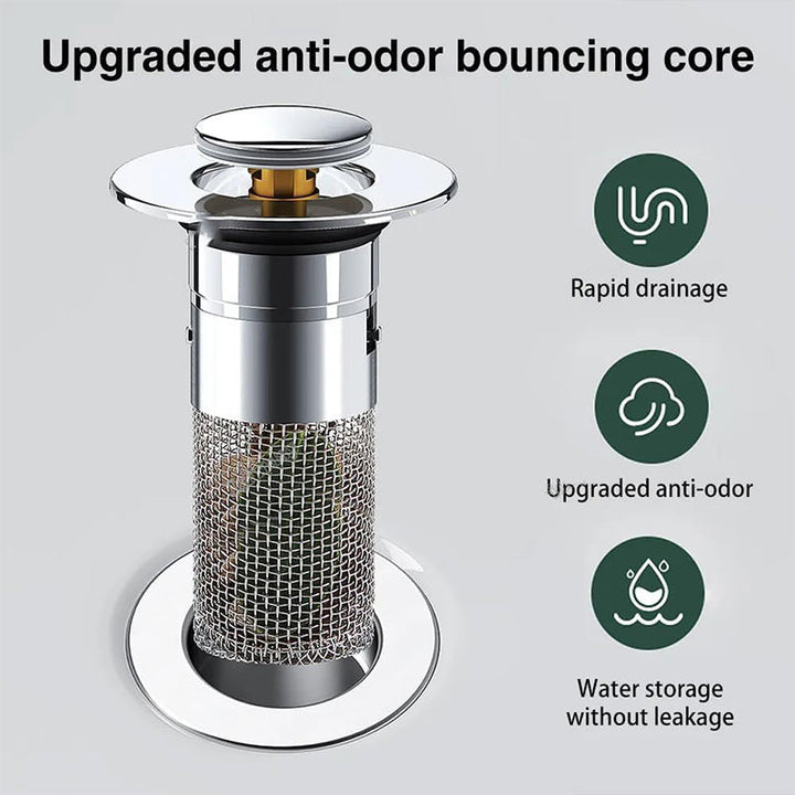 Sink drain sieve hair catcher | Bowlift