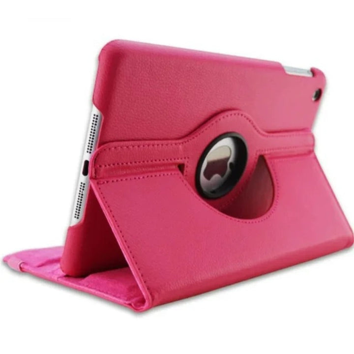 BowLift | 360-Degree Rotating Smart Leather Stand Case for iPad – Auto Sleep/Wake, Protective Cover