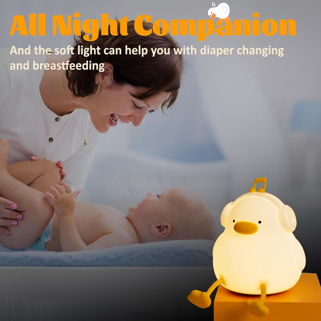Enten-Nightlight | Charming Nightstand Light | Bowlift