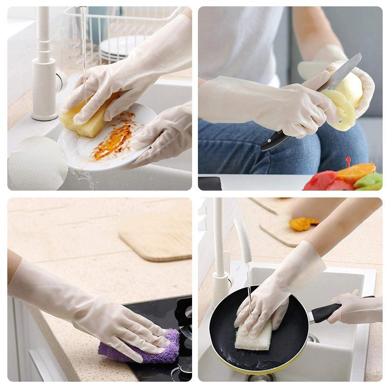 Unbreakable Rubber Gloves (1 Pair) | Bowlift