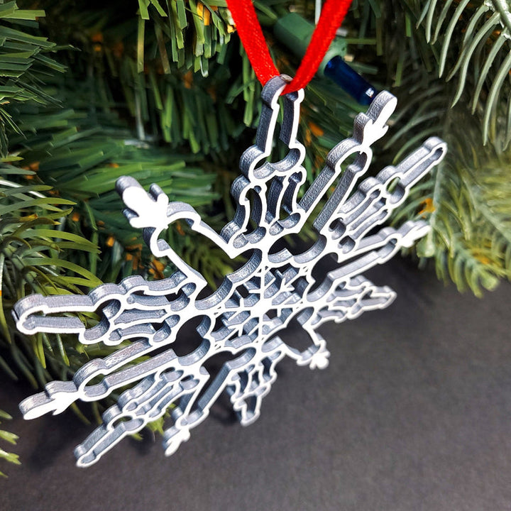 Funnier Snowflake Pendant | Bowlift
