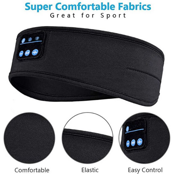 BowLift | Sleep Headphones | Wireless Bluetooth Headband for Sleeping