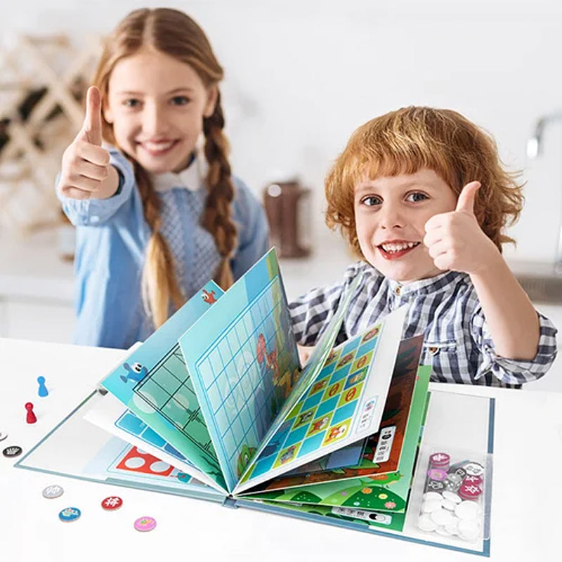 BowLift | 15-in-1 Multifunctional Book Style Portable Chess Set