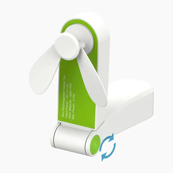 Compact Rechargeable Handheld Fan | Bowlift