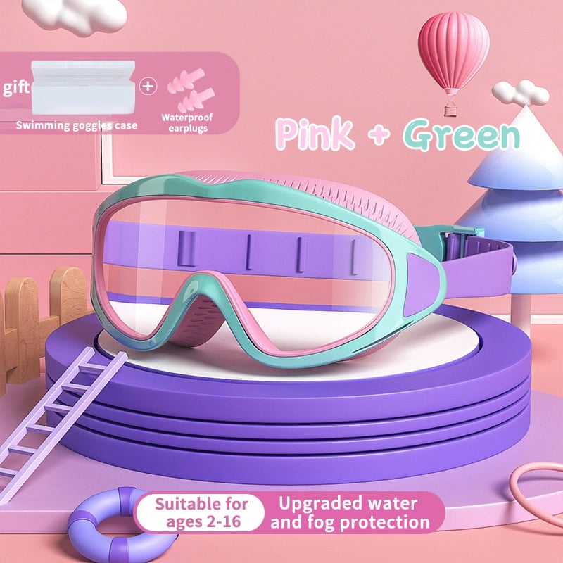 HD Swimming Goggles Kids – Anti-Fog & UV Protection | Bowlift
