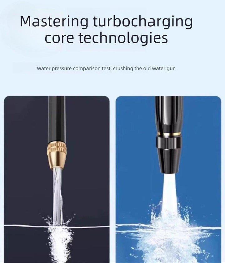 Garden Hose Power Nozzle — End dirt and shine in seconds like a pro! | Bowlift