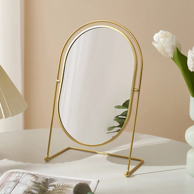 BowLift | Large Minimalist Desktop Makeup Mirror